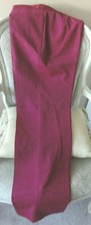 VINTAGE ALEXANDER MCQUEEN MEN'S PANTS BURGUNDY SIZE 50 ITALIAN