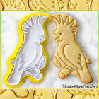 Cockatoo Cookie Cutter Cute Australian Bird Parrot Baking Supplies Fondant Tool