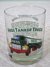 1996 Classic Truck Series, Hess Truck Glass, 1984 THE HESS TANKER TRUCK