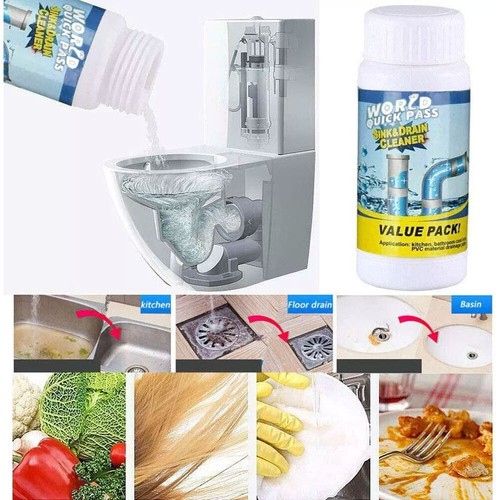 Wild Tornado Powerful Sink Drain Cleaner High Efficiency Clogging Clean Tool UK - Picture 4 of 10
