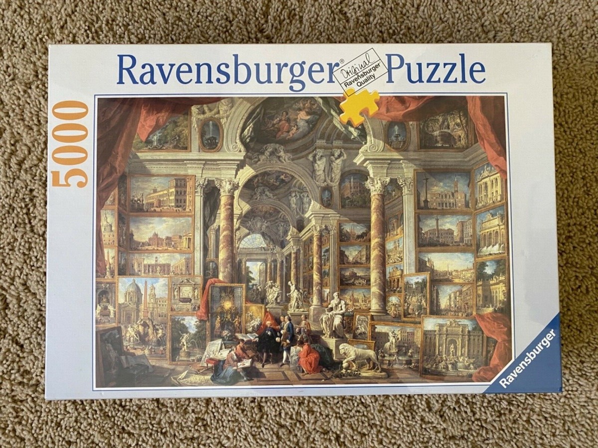 Ravensburger 5000 Piece Puzzle - Views Of Modern Rome - # 174096