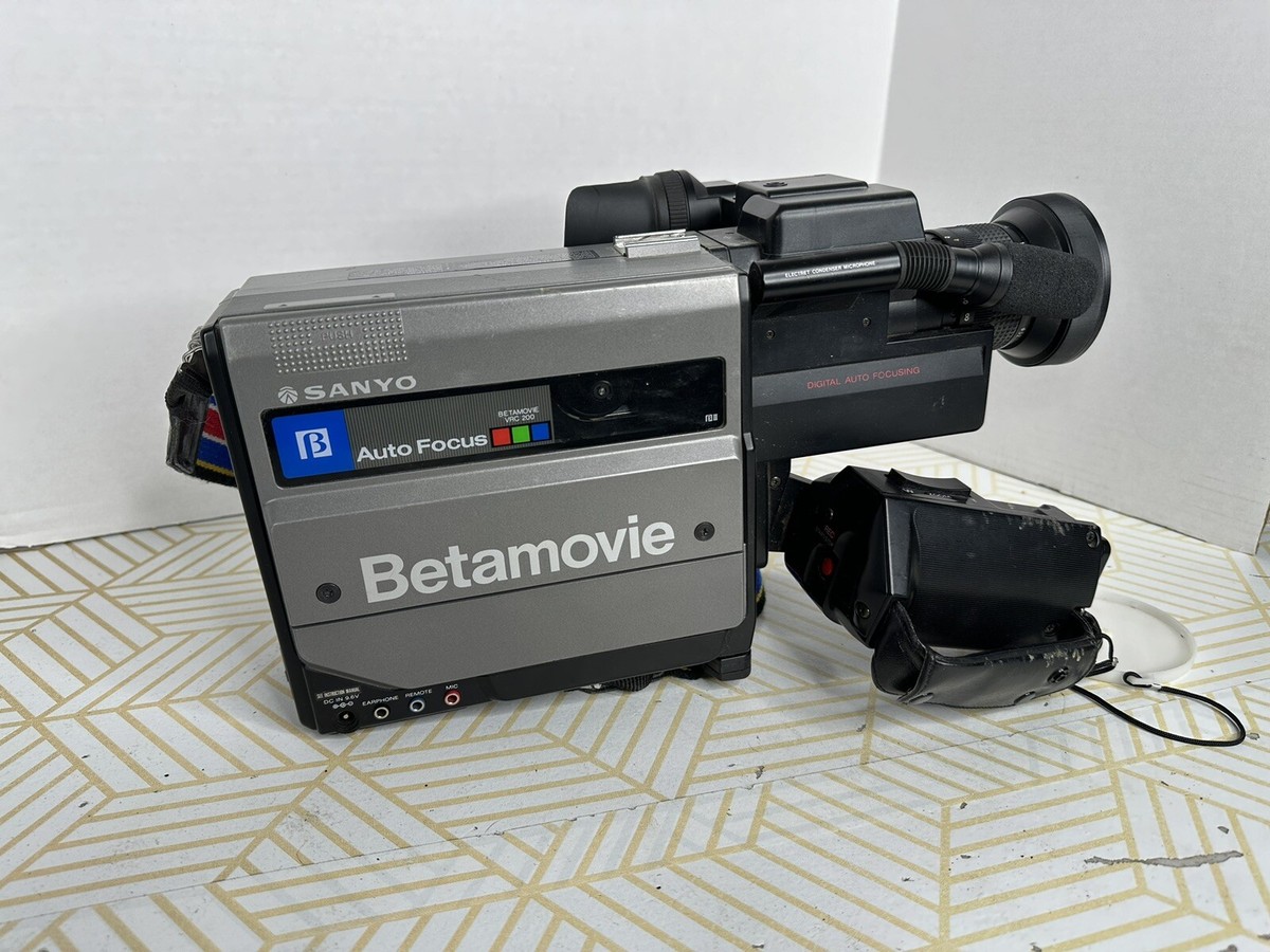 SANYO Betamovie ビデオカメラ本体 betamovie ベータビデオカメラ サンヨー 昭和レトロ ハード
