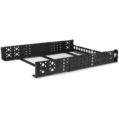 StarTech 2U Fixed 19'' Adjustable Depth Universal Server Rack Rails