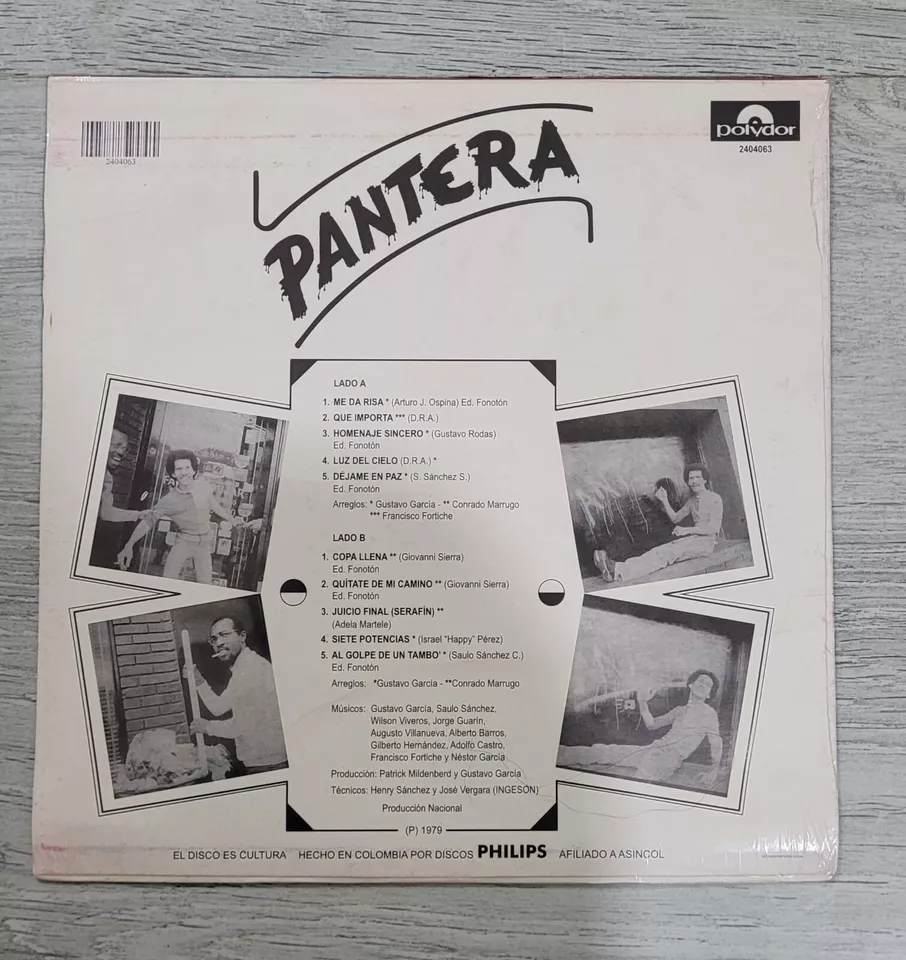 PANTERA Pantera RARE SALSA Import LP POLYDOR SEALED Foto 3 de 3
