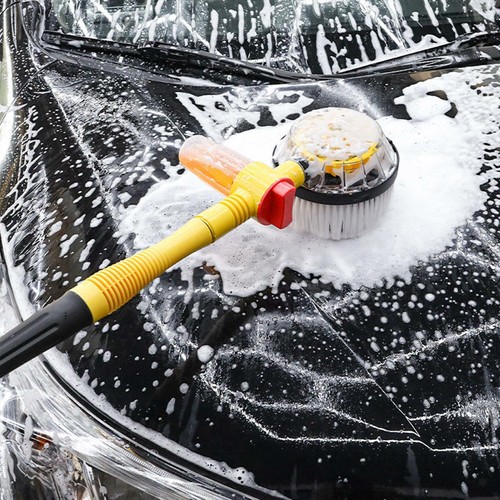 Kit di spazzole rotanti per lavaggio auto in microfibra a connessione rapida - Foto 8 di 8