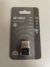 EVEO Bluetooth 5.0 Dongle Adapter for Windows PC Stereo Headset Keyboard Mouse