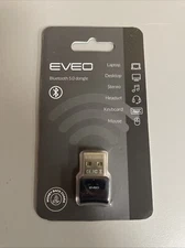 EVEO Bluetooth 5.0 Dongle Adapter for Windows PC Stereo Headset Keyboard Mouse