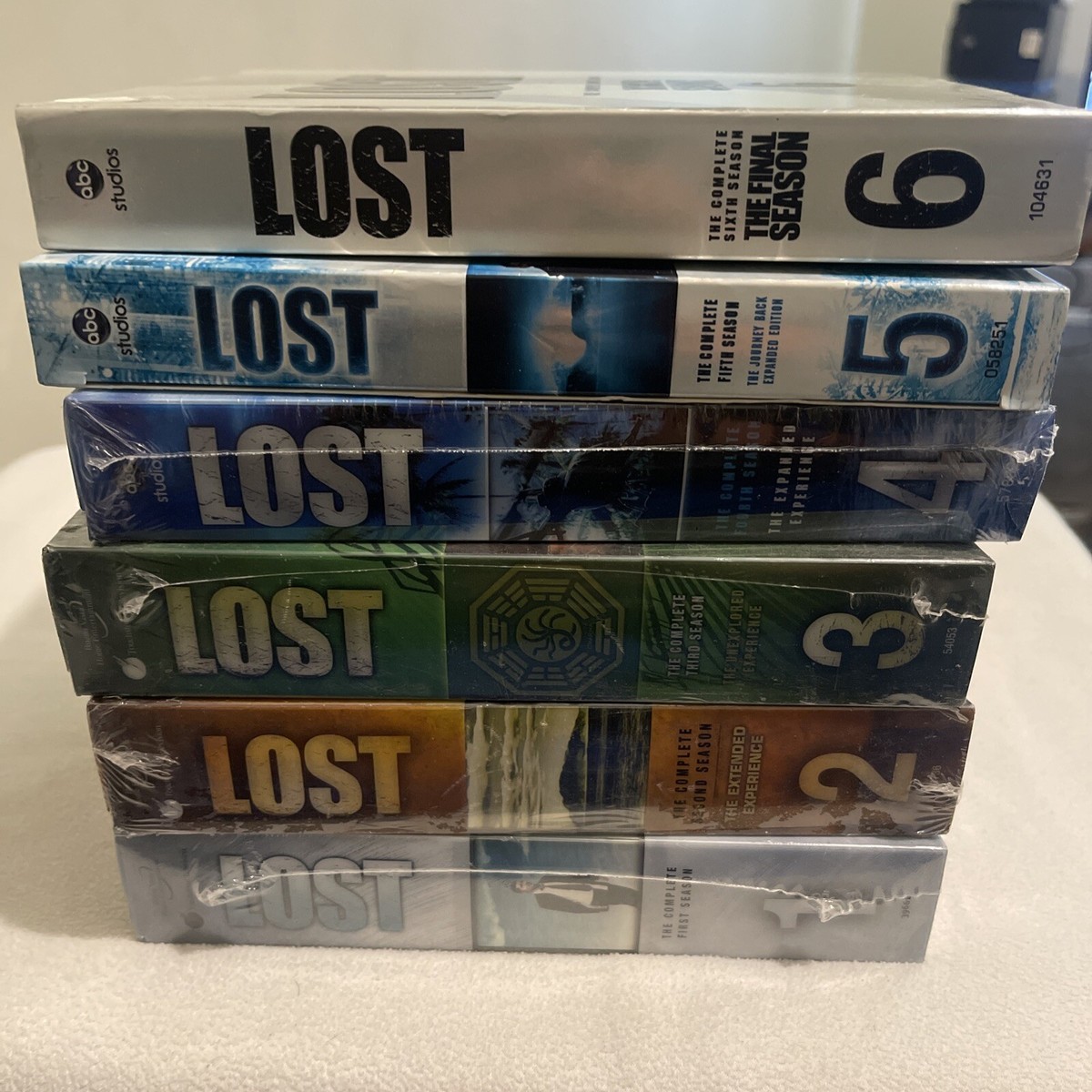 Lost ~ The Complete Series ~ Complete Seasons 1-6 ~ NEW DVD SETS 5-6 Are Used Lost ~ The Complete Series ~ Complete Seasons 1-6 ~ NEW DVD SETS 5-6 Are Used
