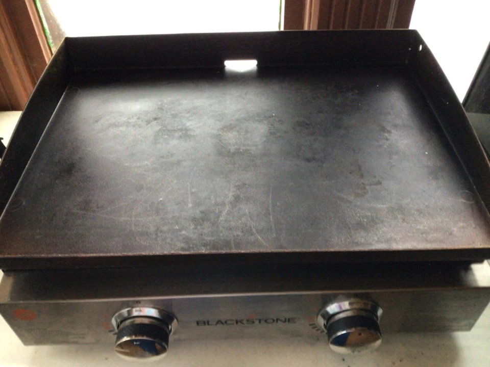 Plancha de 22 pulgadas PIEDRA NEGRA camping al aire libre estufa RV estufa solo local Foto 3 de 4