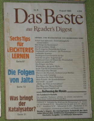 Das Beste aus Reader's Digest 1985 _8