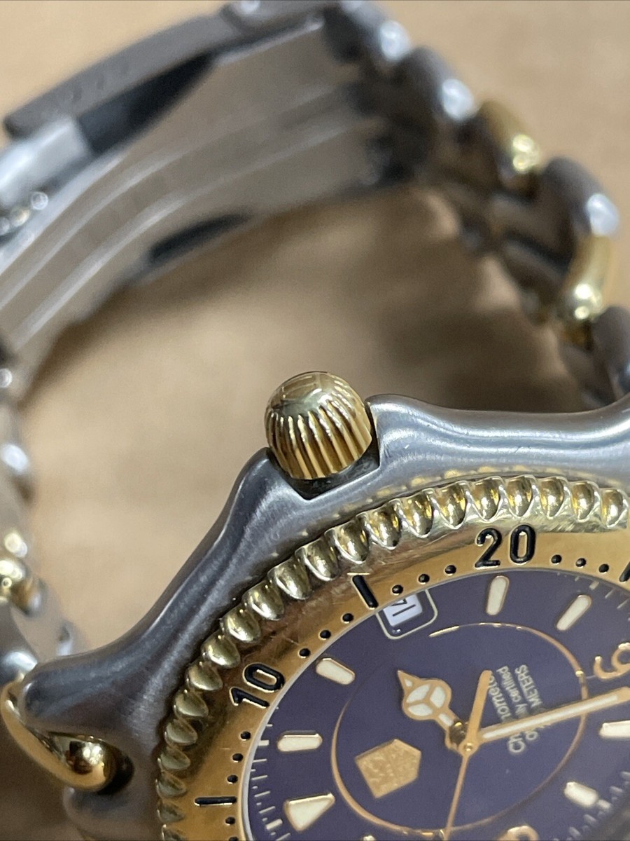Tag Heuer Blue Gold WG5121 Automatic Watch SEL Chronometer Tag Heuer Blue Gold WG5121 Automatic Watch SEL Chronometer