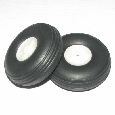 D83*Ø3.6*H28mm Ultra Light and High Flexibility Rubber PU Wheel & Plastic Hub