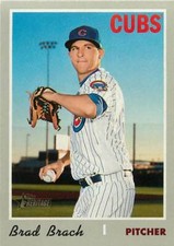 2019 Topps Heritage High Number #588 Brad Brach Chicago Cubs