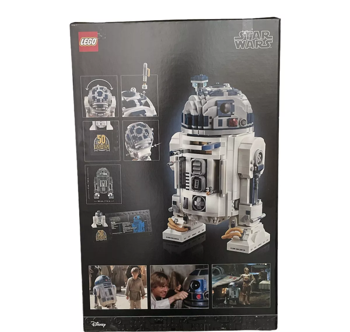 LEGO 75308 Disney Star Wars A New Hope 50th Lucasfilm UCS R2-D2 READY TO  SHIP