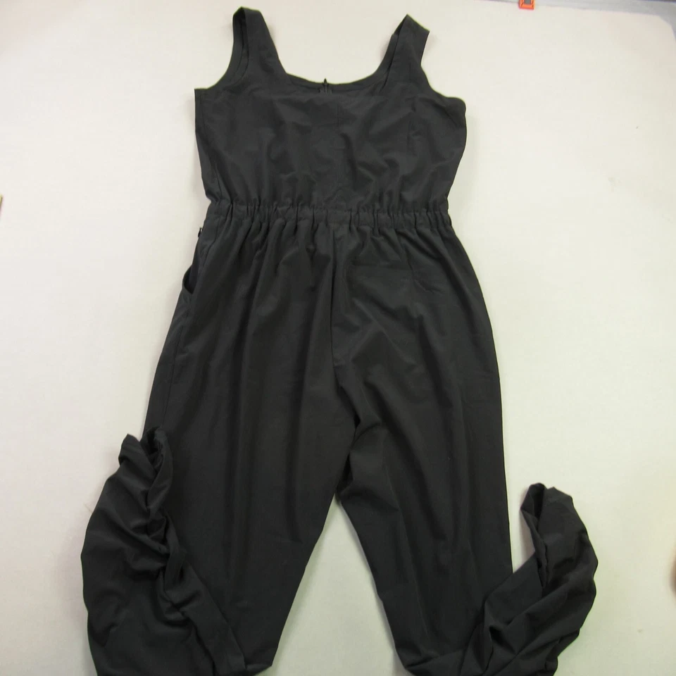 Mameluco Prana para mujer sin mangas mediano negro de una pieza Foto 4 de 4