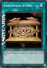 GOLD SARCOPHAGUS ? (Gold Sarcophagus) ? Segreta SP ? RA02 Secret Rare ITALIAN