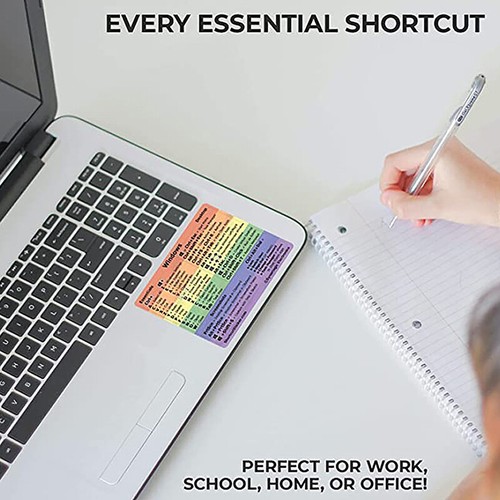 Shortcuts Sticker For Mac OS System New Shortcut Key Sticker Word Excel Dec#lk - Bild 7 von 10