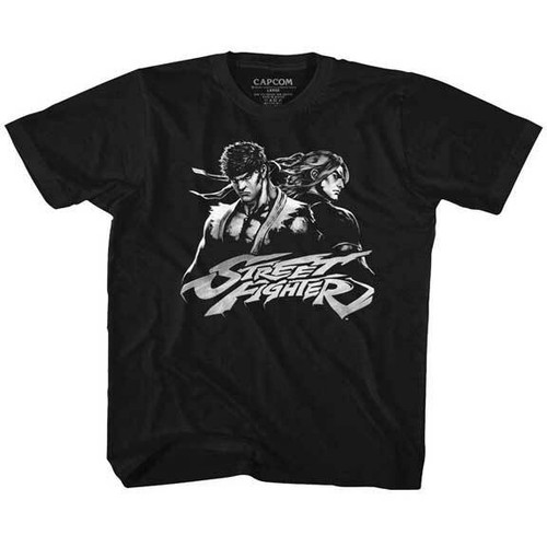 Pre-Sell Street Fighter Video Game Licensed Youth T-Shirt - Picture 2 of 13