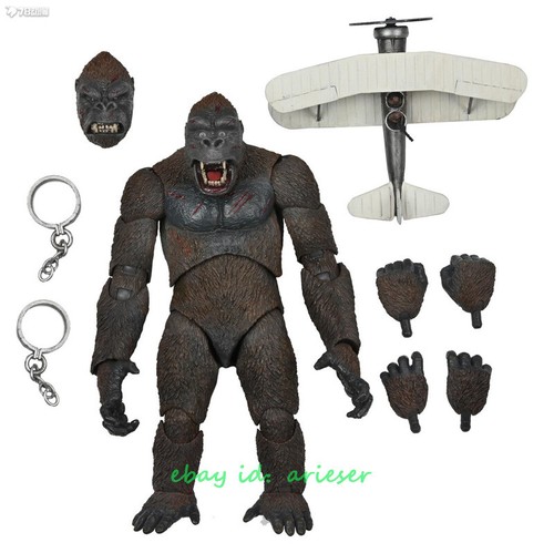 New NECA 7 Inch Series Movie King Kong(Airplane Version)Action Figure In Stock - Picture 9 of 9