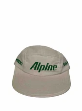 Vintage 90s Alpine Peak Refreshment Cigarette’s Tobacco 5 Panel Fit Hat White