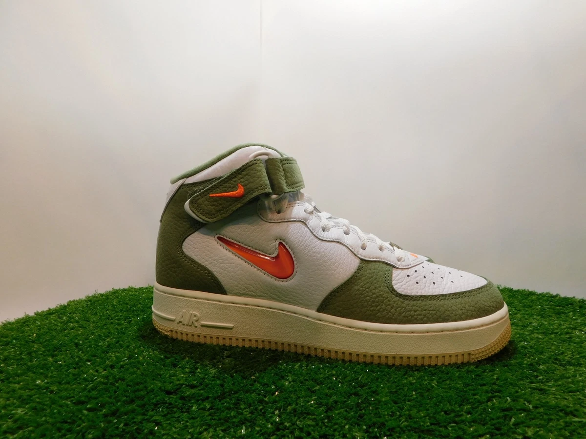 Louis Vuitton x Nike Air Force 1 Green | Size 8.5, Sneaker in Green/White