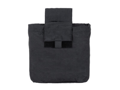 Dump Pouch Mehrzwecktasche Einrollbar Molle Tasche Schwarz