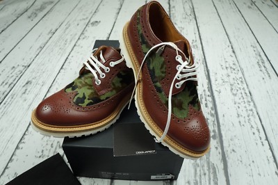 Dsquared² Dsquared S14 LS101 V243 4075 Laced Up Shoes Stampatino Bordeaux 39