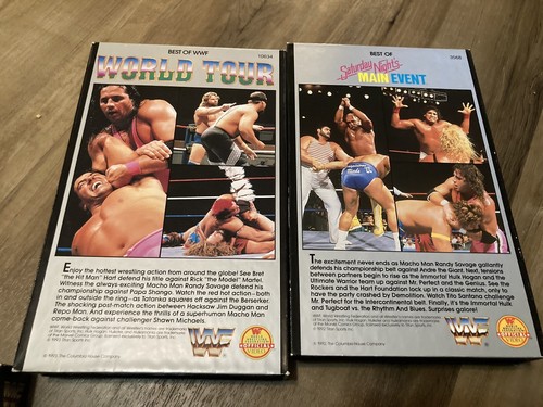 Vintage WWF Collectors Edition VHS Lot Of 4 - Picture 4 of 4