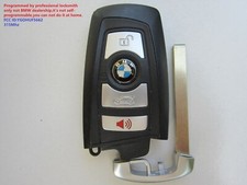 Oem Bmw Smart Key Fob Keyless Remote Alarm Ygohuf5662 4 Buttton 315mhz Unlocked