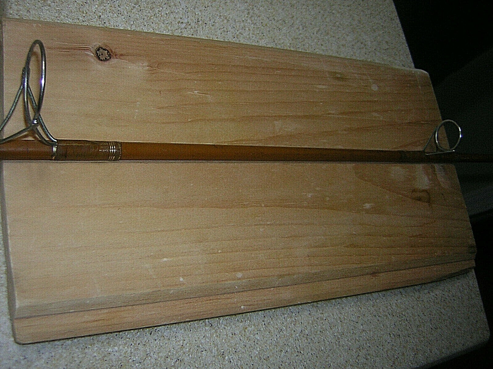 Vintage Gladding South Bend Outdoorsman 7’ One Piece Wood Handle