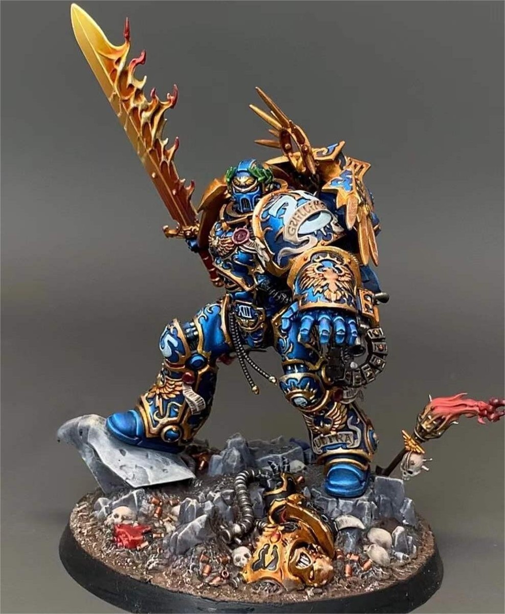 Triumvirate Primarch Roboute Guilliman Warhammer 40K Ultramarines