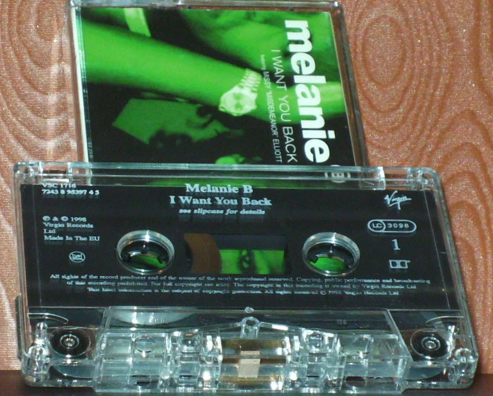 Melanie B Feat. Missy "Misdemeanor" Elliott – I Want You Back CASSETTE SINGLE - Image 2 of 4