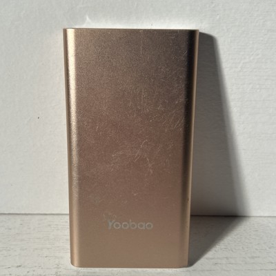 Yoobao 10000 mAh USB Power Bank External Battery Pack Power Pink TESTED