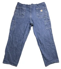 Carhartt FR Denim Work Pants Mens 40x30 Blue Flame Resistant Utility CAT 2 Jeans