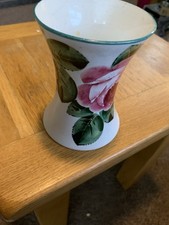 Wemyss Ware Cabbage Roses 11cm Tall Beaker Vase Antique