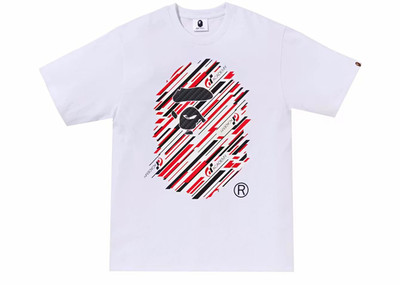 A Bathing Ape BAPE T-Shirt Herren Weiß Größe M