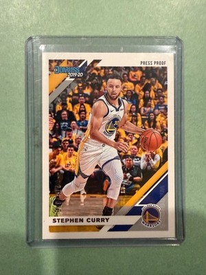 2019-20 Donruss #64 Stephen Curry Press Proof Silver #/349