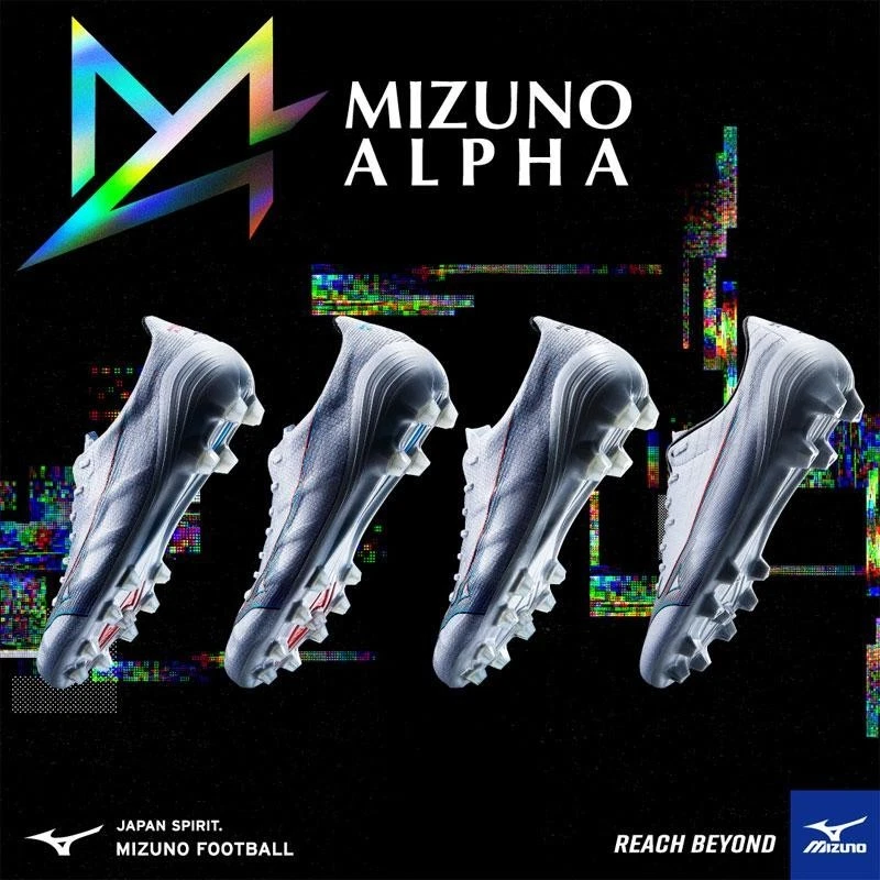 Mizuno Alpha ELITE Soccer Cleats P1GA236209 White New