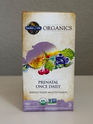 Garden of Life Mykind Organic Prenatal Once Daily Multivitamin Capsules - 90...