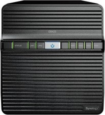 Synology DS423 4-Bay Network Attached Storage Enclosure, NEW, SEALED, DISOUNTED!