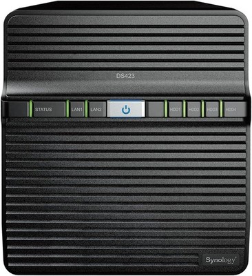 Synology DS423 4-Bay Network Attached Storage Enclosure, NEW, SEALED, DISOUNTED!