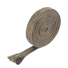 Fiberglass Heat Wire Shield Sleeve Heat High Temp Shield Adjustable Heat 3/8"
