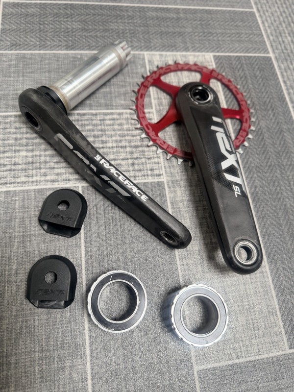 Race Face Next SL Carbon Mountain Bike Enduro Downhill Crankset 175 Hope 30mm BB