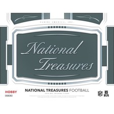 2018 NATIONAL TREASURES FOOTBALL - HOBBY FACTORY BOX SEALED NEW 18PAFNT