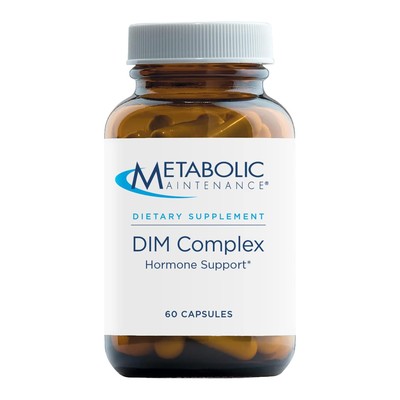 Metabolic Maintenance DIM Complex - 100mg DIM Supplement for Women and Men Di...
