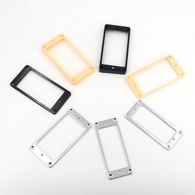 Guitar Humbucker Pickup Rahmen Tonabnehmer Montage Ringe Set für LP E-Gitarre