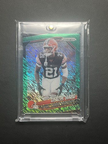 Denzel Ward 2025 Panini Prizm #90 Gold Shimmer /5