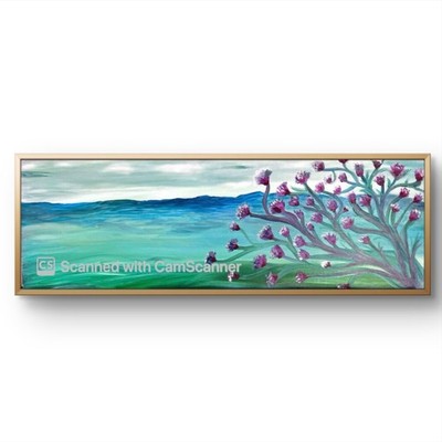 BLESSED#291 Oregon Magnolia Tree View Original Oil Painting - Rosa s Tree