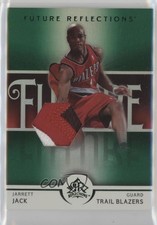 2005-06 Upper Deck NBA Reflections Future Green 15/25 Jarrett Jack #126 0b0