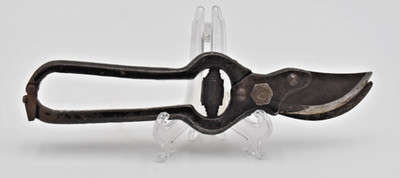 Vintage Pruning Garden Shears Locking Ring 8.5  Lock & Spring Work Great